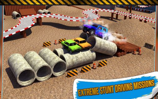 Screenshots of the 4x4 monster truck: Stunts 3D for Android tablet, phone.