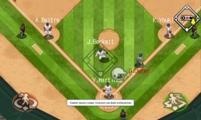 Screenshots of the 9 Innings Pro Baseball 2011 for Android tablet, phone.
