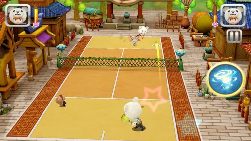 Screenshots of the Ace of tennis for Android tablet, phone.