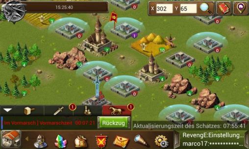 Screenshots of the Age of warring empire for Android tablet, phone.