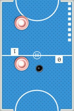 Screenshots of the Air Hockey EM for Android tablet, phone.