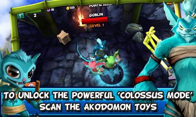 Screenshots of the Akodomon for Android tablet, phone.