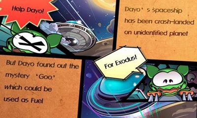 Screenshots of the Aliens Goo for Android tablet, phone.