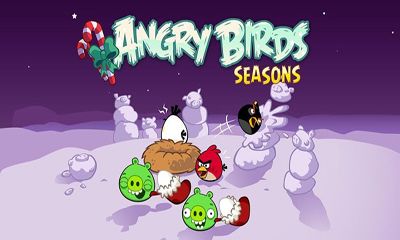 Screenshots of the Angry Birds Seasons Winter Wonderham! for Android tablet, phone.