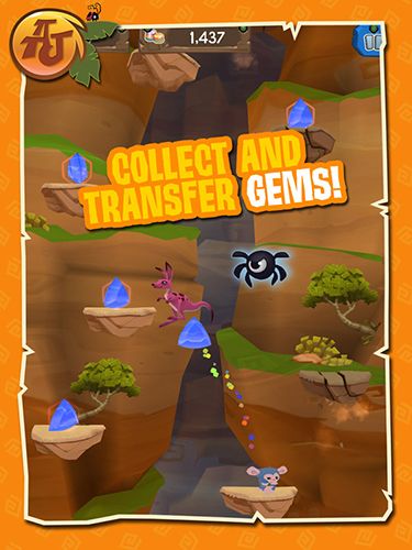 Screenshots of the Animal jam: Jump for Android tablet, phone.