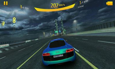 Screenshots of the Asphalt 8: Airborne for Android tablet, phone.