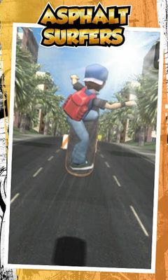 Screenshots of the Asphalt Surfers for Android tablet, phone.