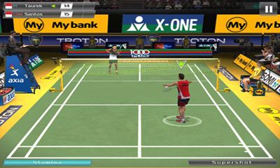 Screenshots of the Badminton Jump Smash for Android tablet, phone.