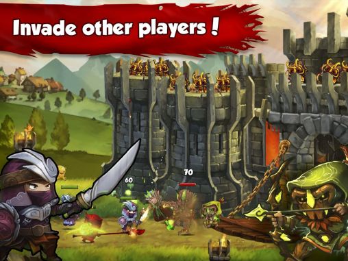 Screenshots of the Band of heroes for Android tablet, phone.