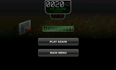 Screenshots of the Basketmania for Android tablet, phone.