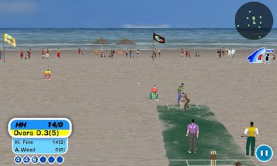 Screenshots of the Beach Cricket for Android tablet, phone.