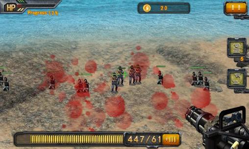 Screenshots of the Beach sniper for Android tablet, phone.