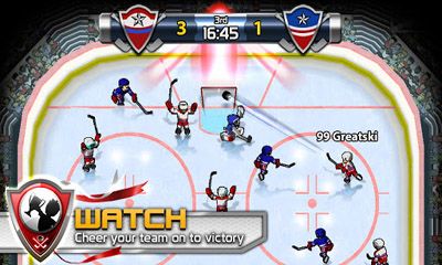 Screenshots of the Big Win Hockey 2013 for Android tablet, phone.