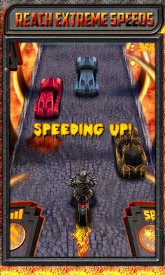 Screenshots of the Bike Race Run in Racing Temple for Android tablet, phone.