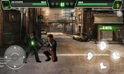 Screenshots of the Bloodsport for Android tablet, phone.