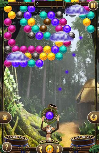 Screenshots of the Bubble safari for Android tablet, phone.