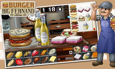 Screenshots of the Burger - Big Fernand for Android tablet, phone.