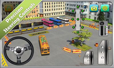 Screenshots of the Bus Parking Simulator 3D for Android tablet, phone.
