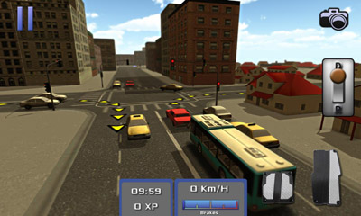 Screenshots of the Bus Simulator 3D for Android tablet, phone.