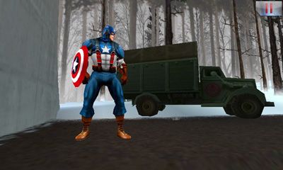 Screenshots of the Captain america. Sentinel of liberty for Android tablet, phone.