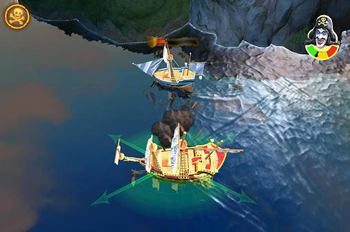 Screenshots of the Captain Sabertooth for Android tablet, phone.