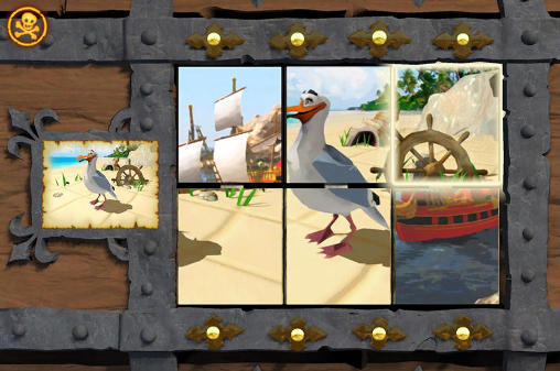 Screenshots of the Captain Sabertooth for Android tablet, phone.