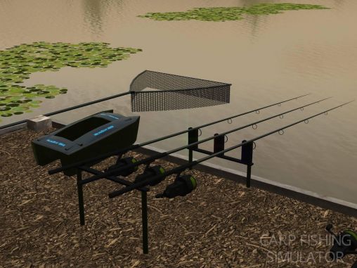 Screenshots of the Carp fishing simulator for Android tablet, phone.