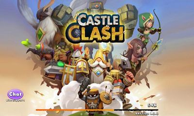 Screenshots of the Castle Clash for Android tablet, phone.