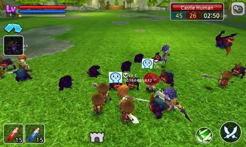 Screenshots of the Castle master 2 for Android tablet, phone.