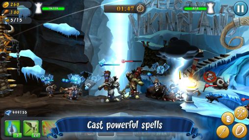 Screenshots of the Castle storm: Free to siege for Android tablet, phone.