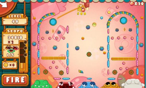 Screenshots of the Catch the candies for Android tablet, phone.