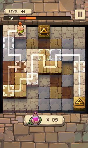 Screenshots of the Caveboy escape for Android tablet, phone.