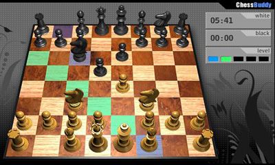 Screenshots of the ChessBuddy for Android tablet, phone.