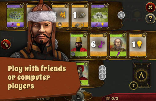 Screenshots of the Civilization: Race of nations for Android tablet, phone.