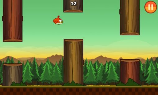 Screenshots of the Clumsy bird for Android tablet, phone.