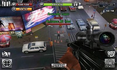 Screenshots of the Contract Killer for Android tablet, phone.