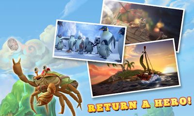 Screenshots of the Crabs and Penguins for Android tablet, phone.