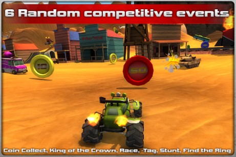 Screenshots of the Crash drive 2 for Android tablet, phone.