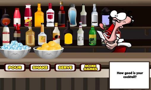 Crazy bartender - Android game screenshots. Gameplay Crazy bartender.