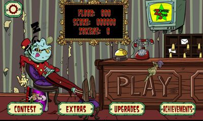 Screenshots of the Crazy Bill Zombie Stars Hotel for Android tablet, phone.