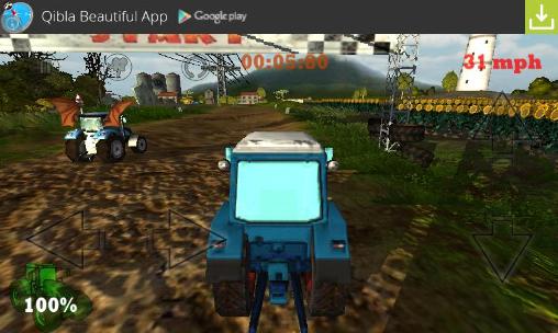 Screenshots of the Crazy farm: Racing heroes 3D for Android tablet, phone.