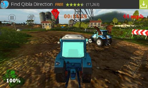 Screenshots of the Crazy farm: Racing heroes 3D for Android tablet, phone.