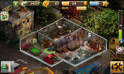 Screenshots of the Crime Story for Android tablet, phone.
