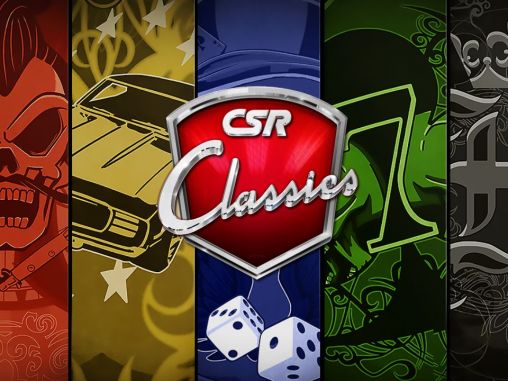 Screenshots of the CSR Classics for Android tablet, phone.