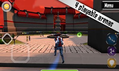 Screenshots of the Cutting Edge Arena for Android tablet, phone.