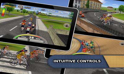 Screenshots of the Cycling 2013 for Android tablet, phone.