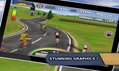 Screenshots of the Cycling 2013 for Android tablet, phone.