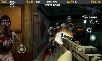 Screenshots of the Dead Corps Zombie Assault for Android tablet, phone.