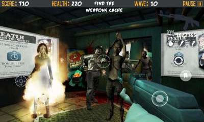 Screenshots of the Dead Corps Zombie Assault for Android tablet, phone.