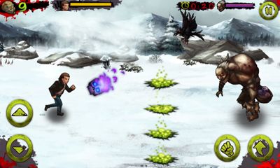 Screenshots of the Dead Rushing HD for Android tablet, phone.